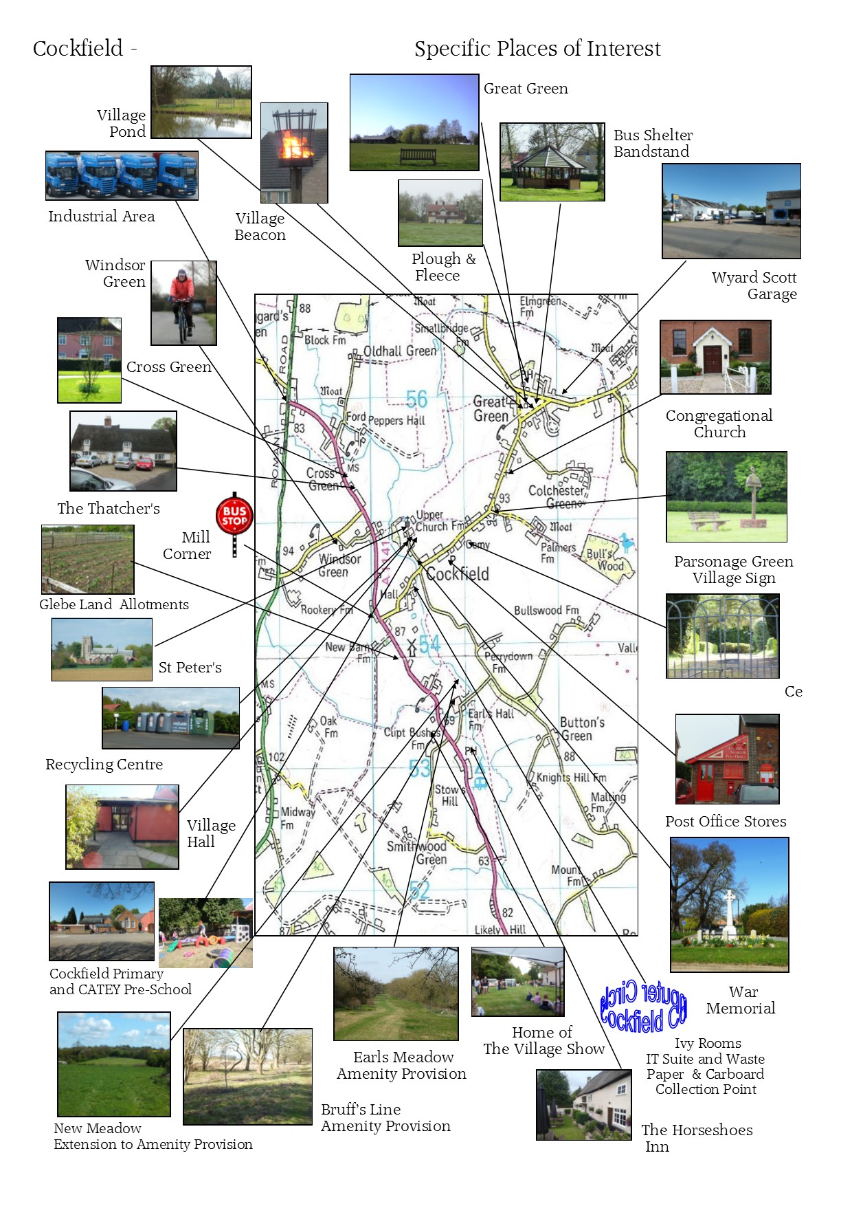 places of interest in map places of interest cockfield suffolk places of interest in map places of interest cockfield suffolk