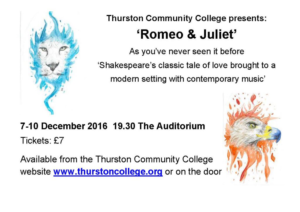 thurston-college-romeo-juliet-flyer