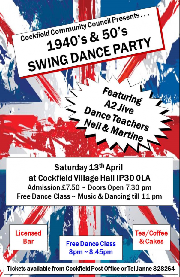 Swing dance poster