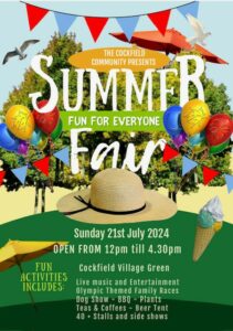 Village Fair and Craft Show @ Great Green, Cockfield