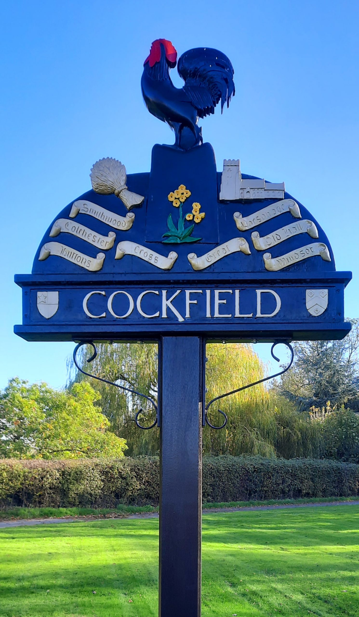 New Village Sign