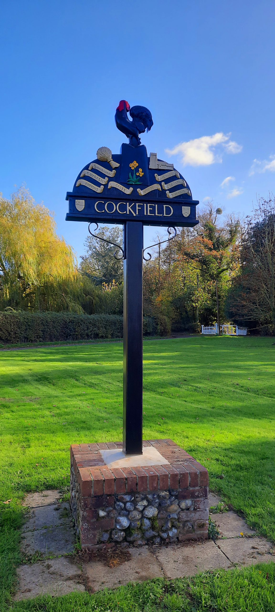 New Village Sign