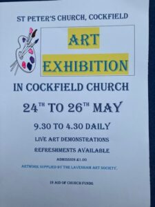 Art Show at St Peter's Church on 24th to 26th May 2025 @ St Peter's Church