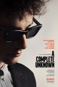 COCKFIELD COMMUNITY CINEMA presents A COMPLETE UNKNOWN (15) on Friday 23rd May 2025